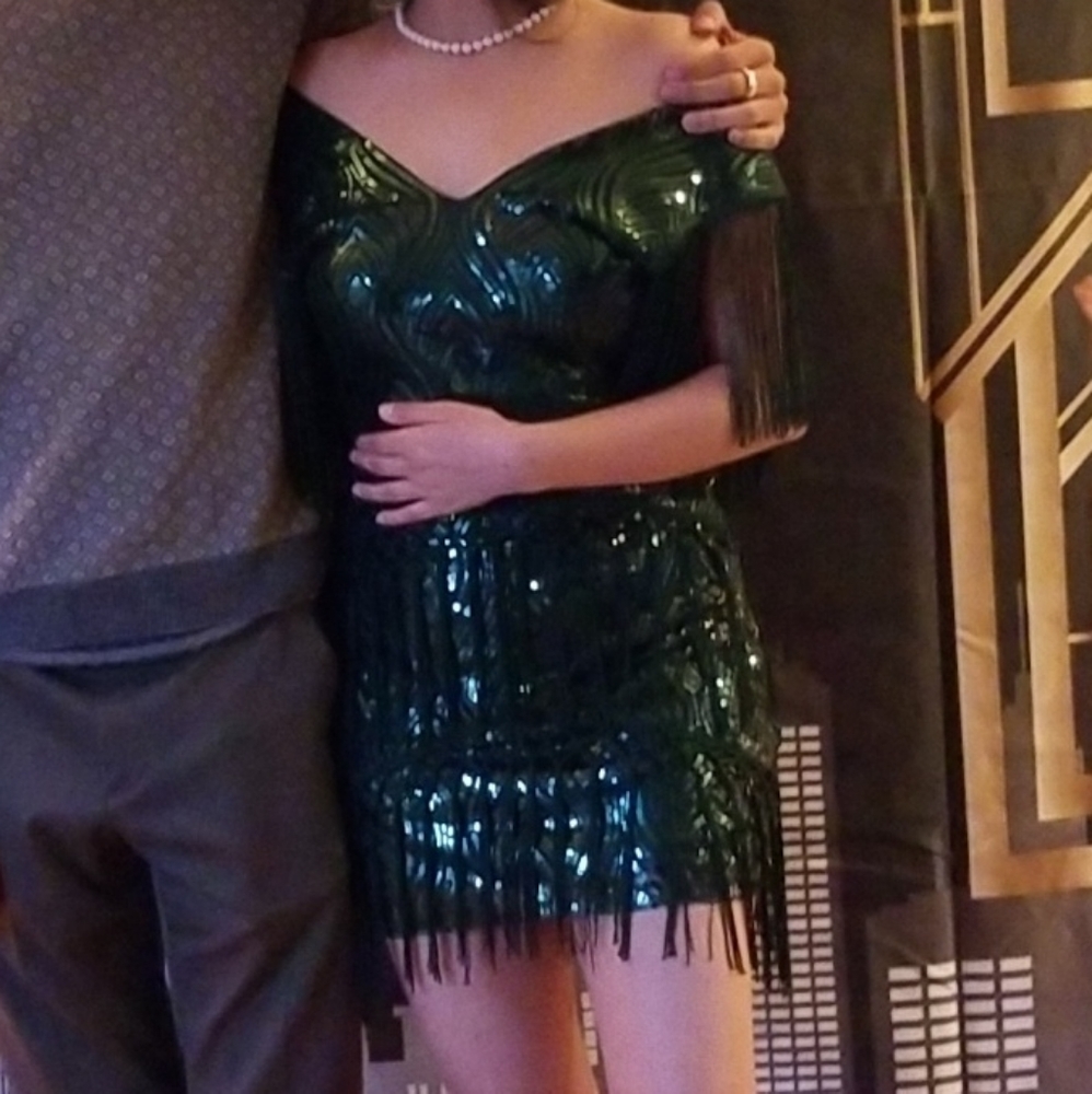 1920 inspired Flapper dress